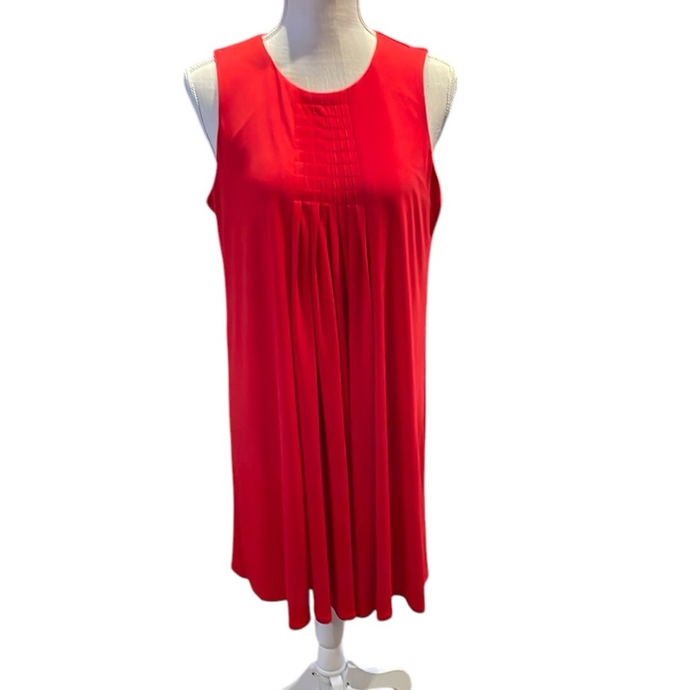 Calvin Klein Sleeveless Red Dress